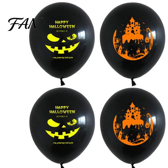 Glowing Holiday Ornaments 12PCS Halloween Fluorescent Balloons, Durable Latex Party Decorations, Glow In The Indoor Outdoor Decor Dark Festive