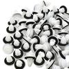 100pcs/set White Door Panel Clips Plastic Bumper Clips Durable Retainer Clips  Car Interior