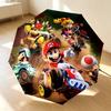 Mario Kart 8 Ribs 3Fold Black Glue Uv Protection Umbrella Sun Protection Rainproof Compact Folding Umbrella For Travel Daily Use C923690