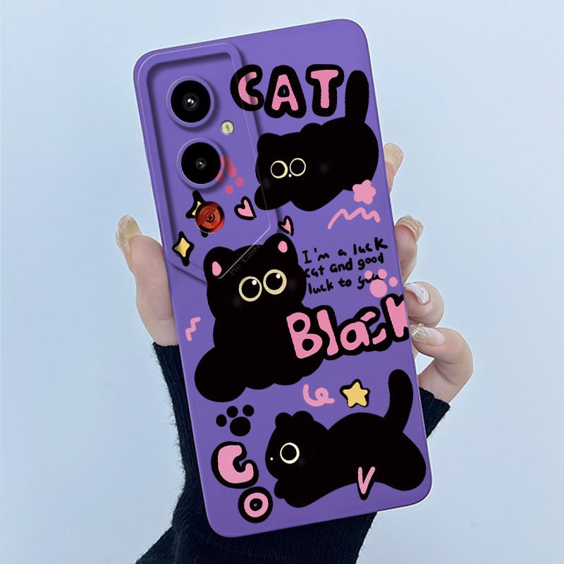 For Tecno Pova 4 Pro LG8n / Pova 4 LG7n Casing Pova4 4Pro Soft Silicone Phone Case Sweet Printing Protective Shell Painted Cover