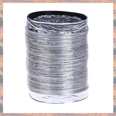 2025 Trend 2X New 4 Inch 100Mm Ventilation Pipe PVC Aluminum Tube Air Ventilation Pipe Hose Flexible Exhaust Duct 1.5M