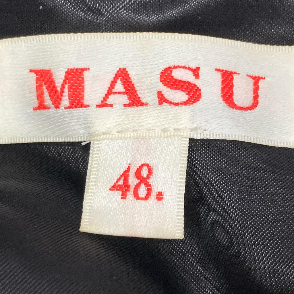 MASU 2022 MVFW-BL0622 FUTURE X Faux Fur Jacket Jacket 48 black/navyUsed