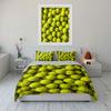 Set Trio Palla da Tennis, Varie Misure per Camera da Letto di Bambini e Adulti, Squisito Set Lenzuola 3 Pezzi, Regalo