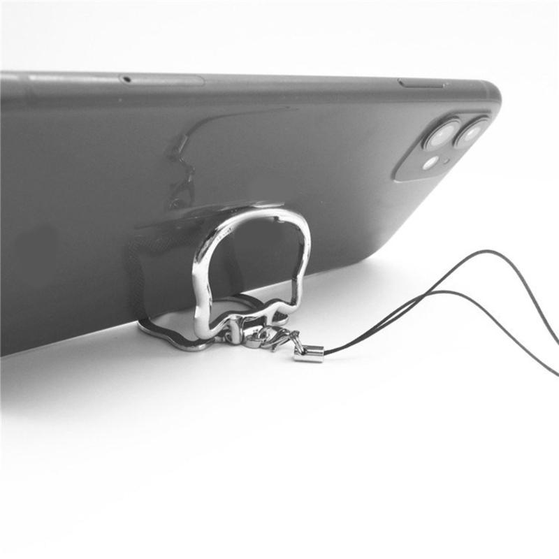 Fashion Phone Chain Cats Theme Phone Pendant with Phone Holder Adjustable Phone Strap Portable Phone Holder Strap