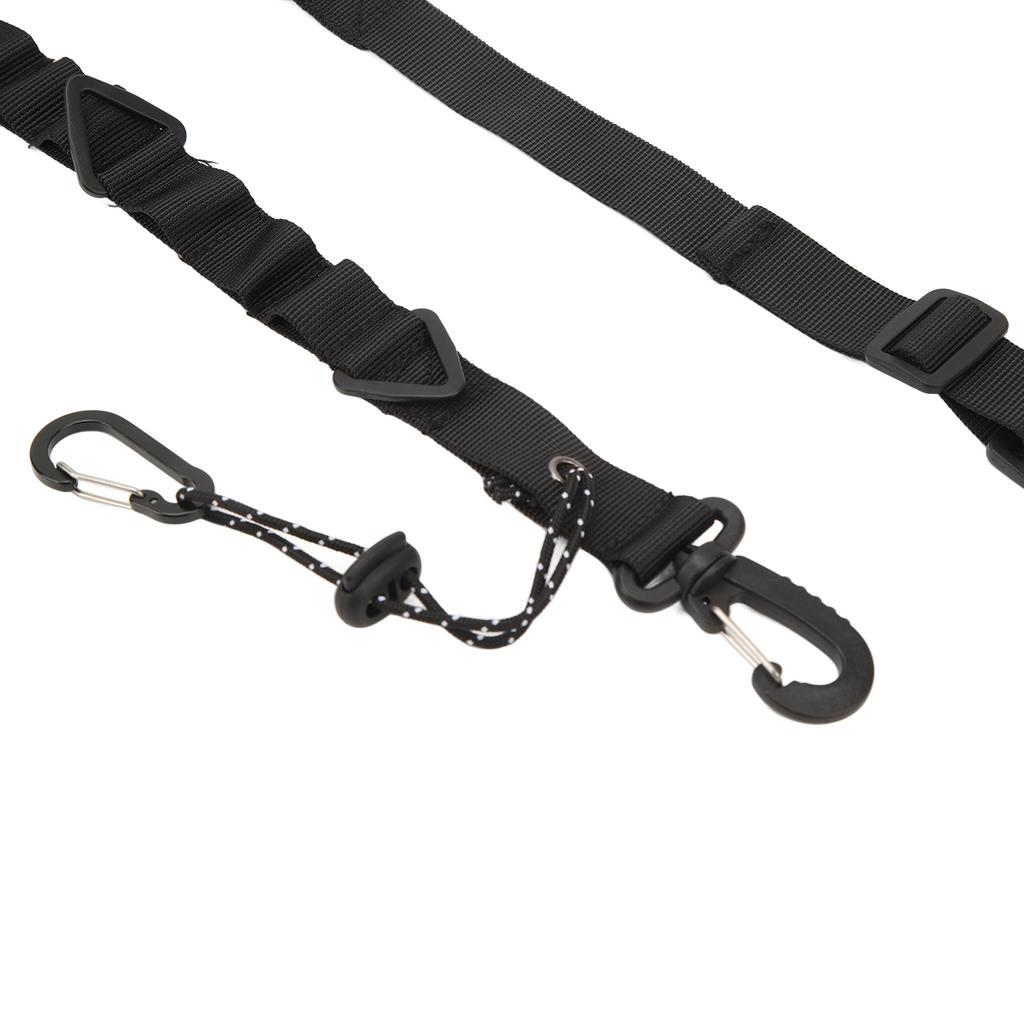 Pasek do przechowywania na kempingu Multifunkcyjny antypoślizgowy nylonowy pasek na ramię z trójkątnym pierścieniem do