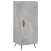VidaXL Buffet Gris béton 34,5x34x90 cm Bois d'ingénierie 828512