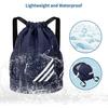 New Drawstring Basketball Bag with Wet/Dry Separation, Large Capacity for Sports, Travel, Outdoor Activities.