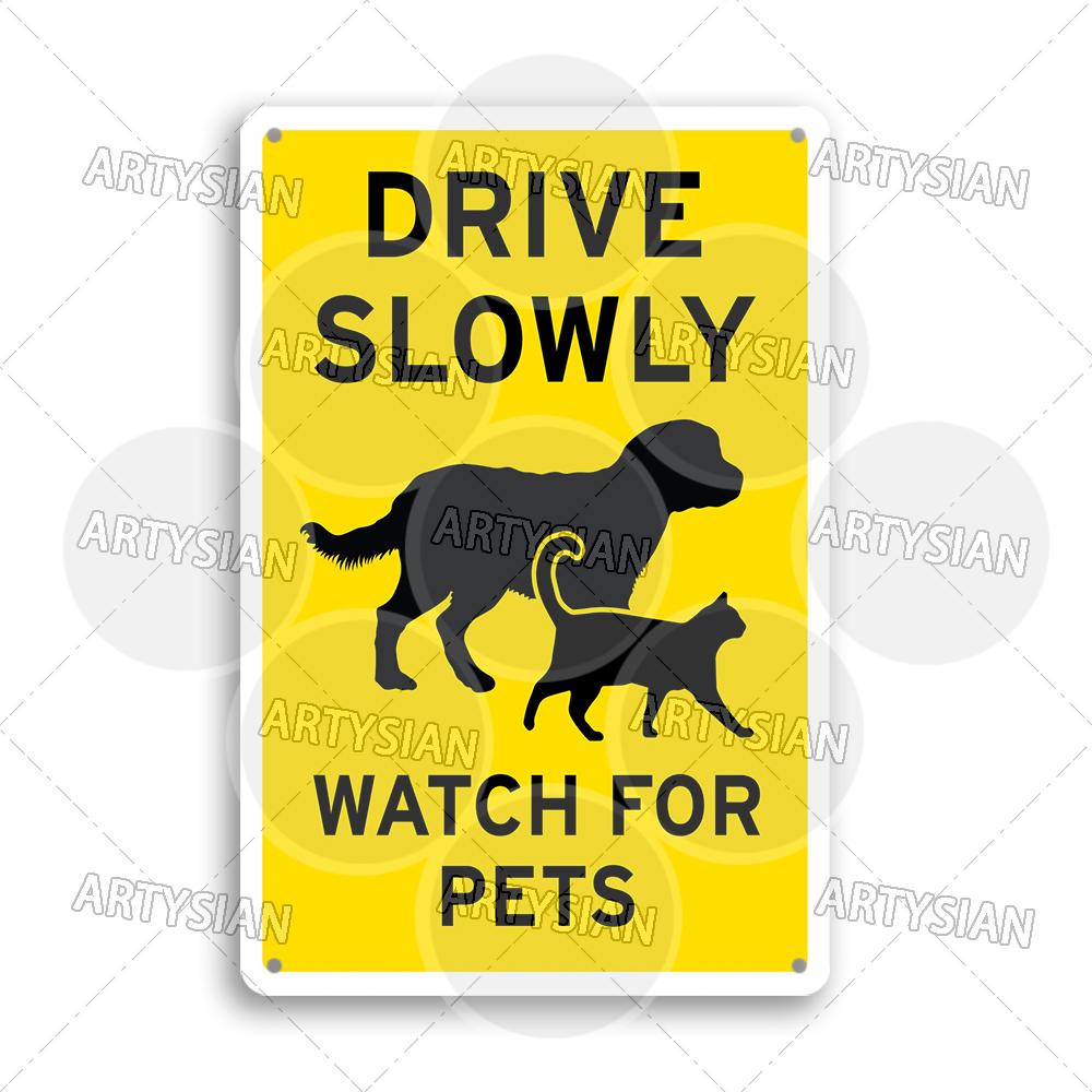 Осторожно, собака! Металлическая табличка Предупреждающая табличка Лабрадор Бульдог Керн-терьер Ротвейлер Немецкая овчарка Маламут Бишон-фризе Питбуль 20x30cm