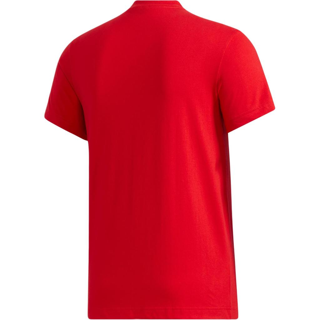 Adidas China City T M Breathable Casual Sports Short Sleeve T-Shirt Men Tops Light-Crimson GL5595