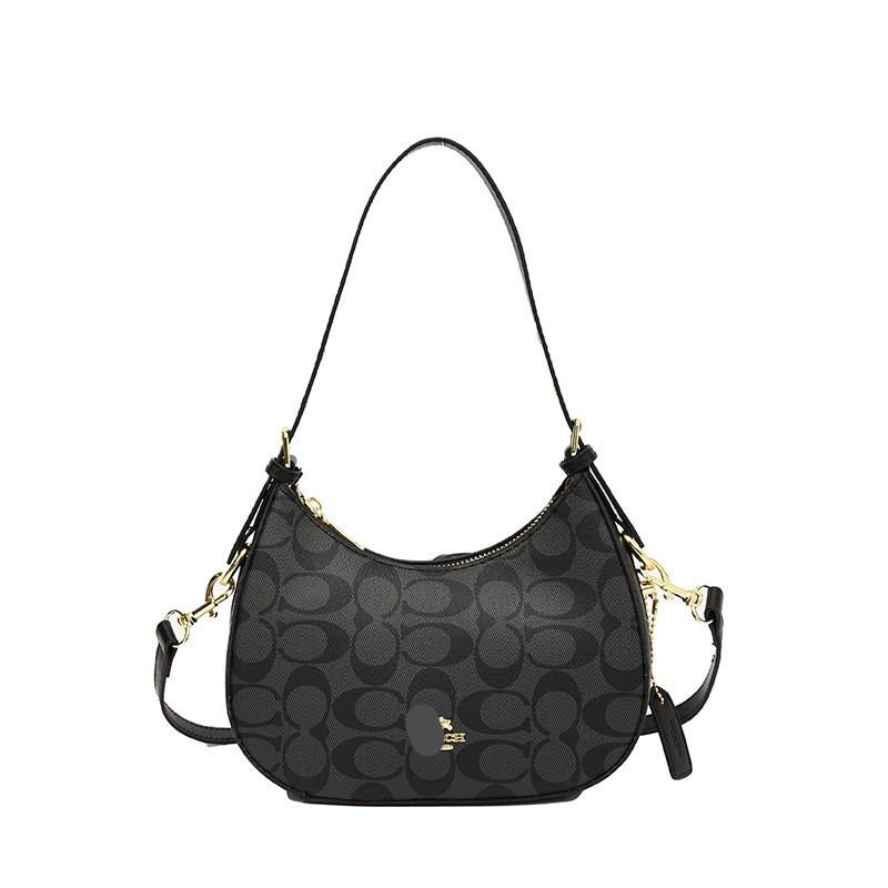 

Women s 2025 Retro Letter Print Shoulder Bag – Trendy Versatile Crossbody & Underarm Handbag