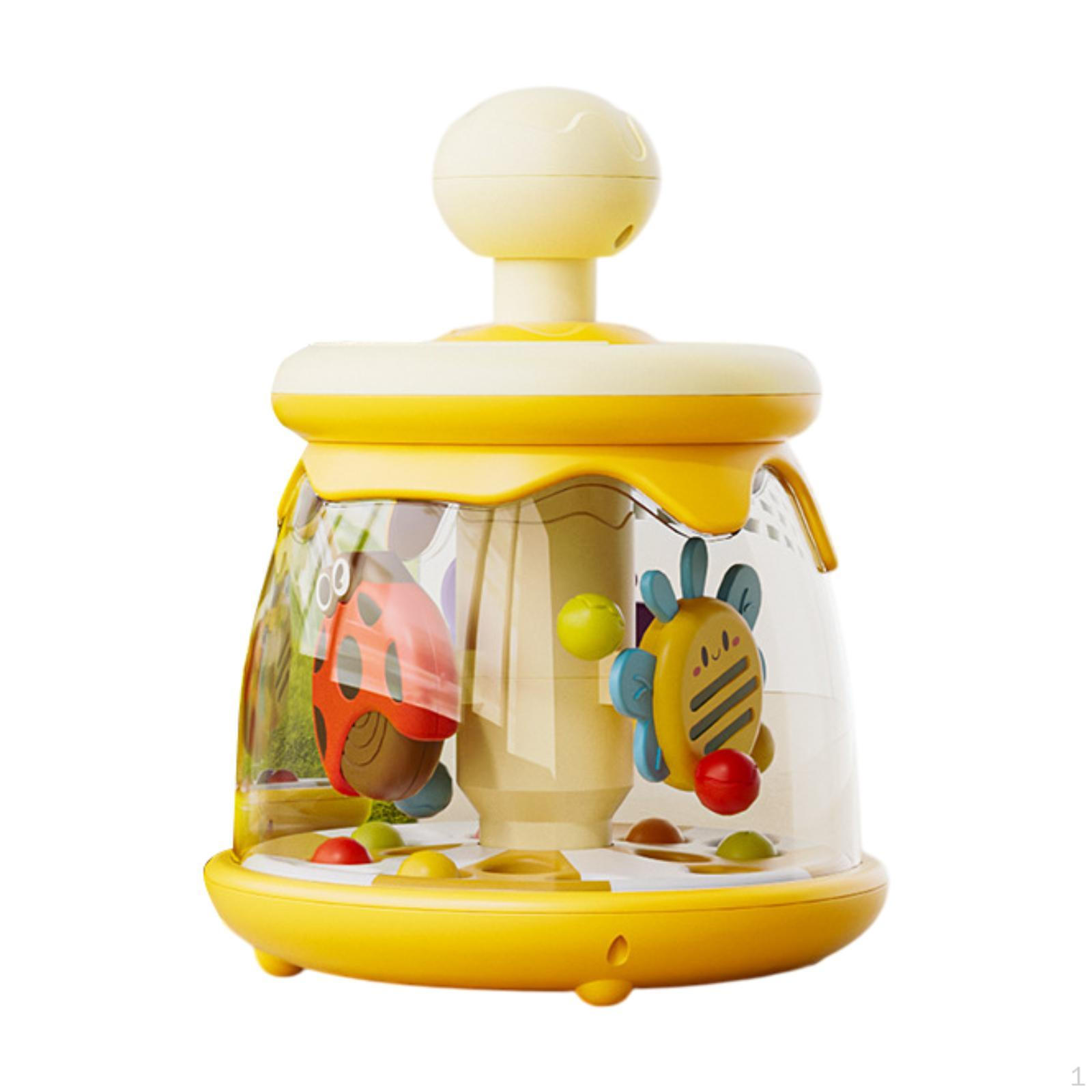 

Игрушка-карусель Baby Press, развивающая сенсорную активность, портативная для детей от 0 до 1 года жёлтый