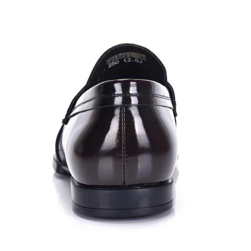 Pantofi Eleganti Slip-On de Lux Bărbați Piele Naturală Pantofi Loafer Italiani Pentru Bărbați Piele Neagră Lacuită Oxford Formal Bărbați Pantofi de Nuntă