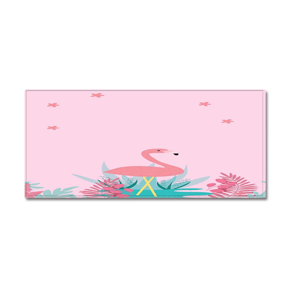 Kitchen Long Flamingo Floor Mat Doormat Carpet Floor Mat