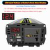 4000W Dual USB Solar Power Inverter 12V To 220V Car Power Inverter Charger Converter Adapter Modified Sine Wave Transformer Kit
