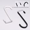 2pcs Metal Towel Hanging Rack Plastic Coating Shower Hanger New Coat Hanger  for Closet Organizer