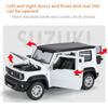1/24 Suzuki Jimny Offroad SUV Legierung Diecast Modellfahrzeug Sound & Licht Sammlung Ausstellung Hobby Dekoration Geschenke für Freund