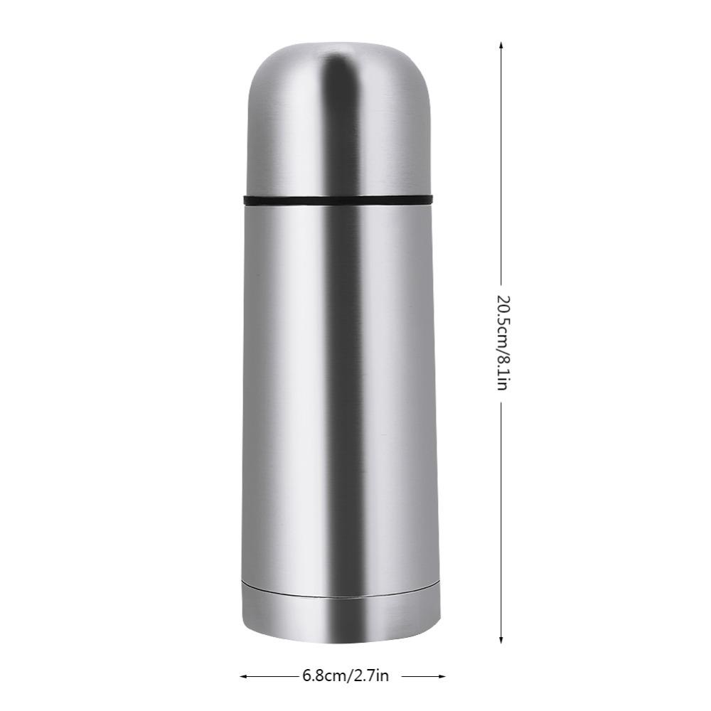 Vacuum Insulation Drinking Mug Rustless Steel Outdoor Mug Anti-scald Travel Water Cup Office 350ml