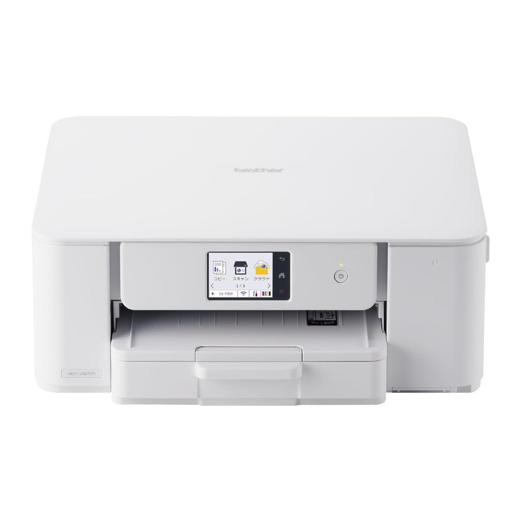 Brother DCPJ1270N A4 Inkjet Multifunction Printer with Automatic Duplex Easy and Compatible Inkjet LC514 Series High-Capacity Copy, Print, Scan,