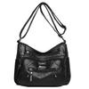 Vintage Shoulder Versatile Large Capacity Casual Diagonal Bag