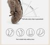 Winter Plush Baby Walker Shoes - Warm, Furry, Flat Bottom Infant Shoes for Girls with Velvet Lining