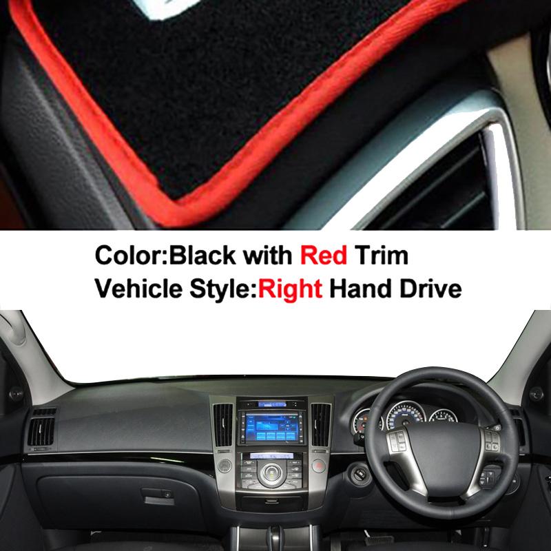 Car Dashboard Cover DashMat Carpet Cape For Hyundai Veracruz 2007 2008 2009 2010 2011 2012 Without Audio Protector Cushion