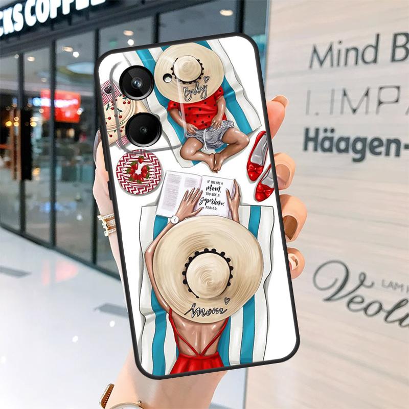 SUPER MOM MOTHER MAMA CUTE BABY Case For Realme GT7 Pro GT6 11 12 13 14 15 Pro Plus C55 C53 C35 C33 C61 C65 C67 C53 C71 C75