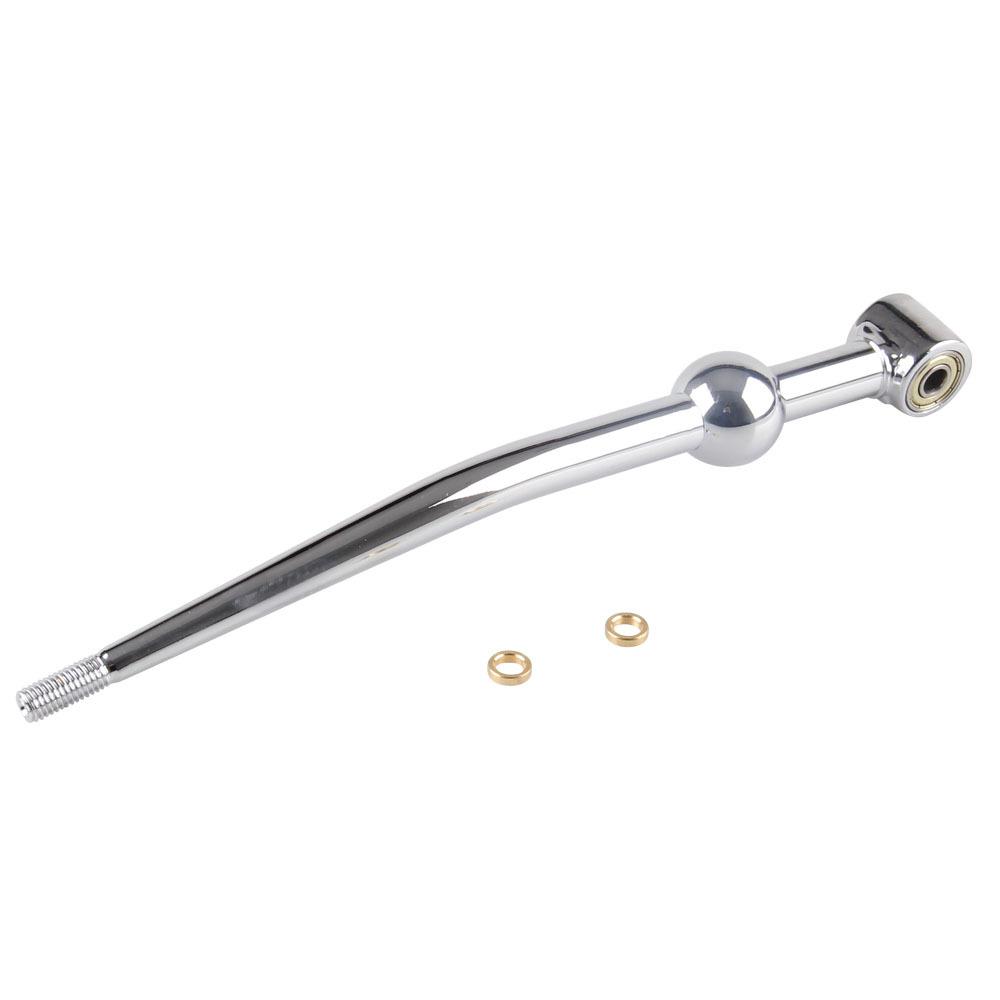 

Высокопроизводительный короткий рычаг переключения передач для Honda Gear Lever, алюминиевый сплав, одинарный изгиб, ручка переключения передач, автомобильные аксессуары серебряный