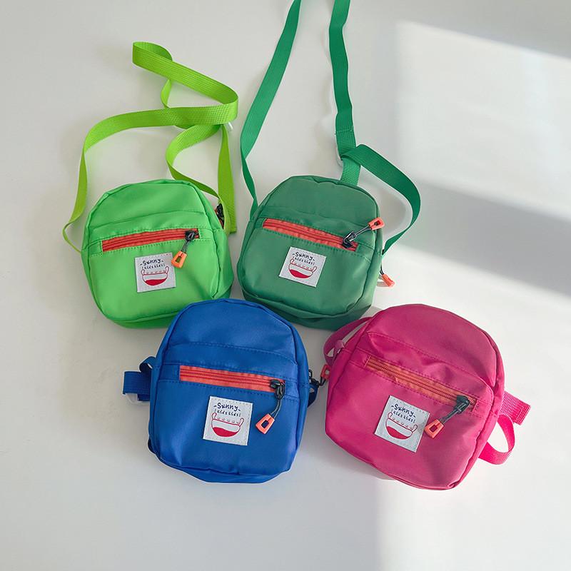 Letter Sunny Bags Cute Cartoon Kids Messenger Material Lightweight School Bag