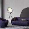 OEING Modern Tripod Floor Lamp