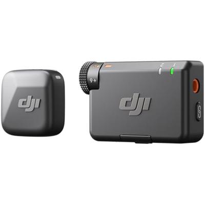 DJI Mic Mini (1 TX+1 RX) Wireless Microphone Ultra Lightweight Audio Noise Cancelling Auto Limit ...