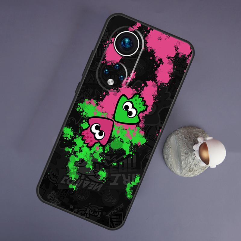 Splatoon 2 For Huawei Honor Magic 5 Lite 70 50 X8 X9 a P20 P30 P40 P50 P60 Pro P Smart Nova 9 5T Case
