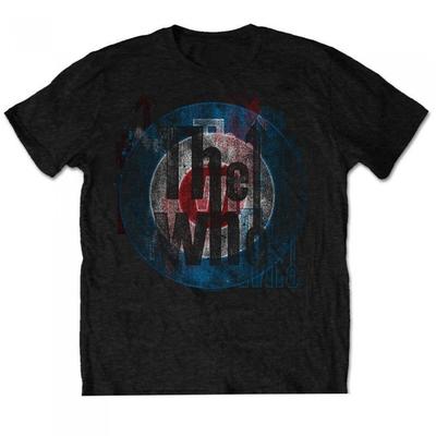 The Who Unisex-Erwachsene Target T-Shirt aus strukturierter Baumwolle