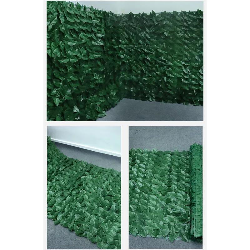 1X3M Privacy Fence Screen Outdoor Garden Backyard Plant Trellis Garden Decoration Outdoor Balcony Decorations Fake Plants