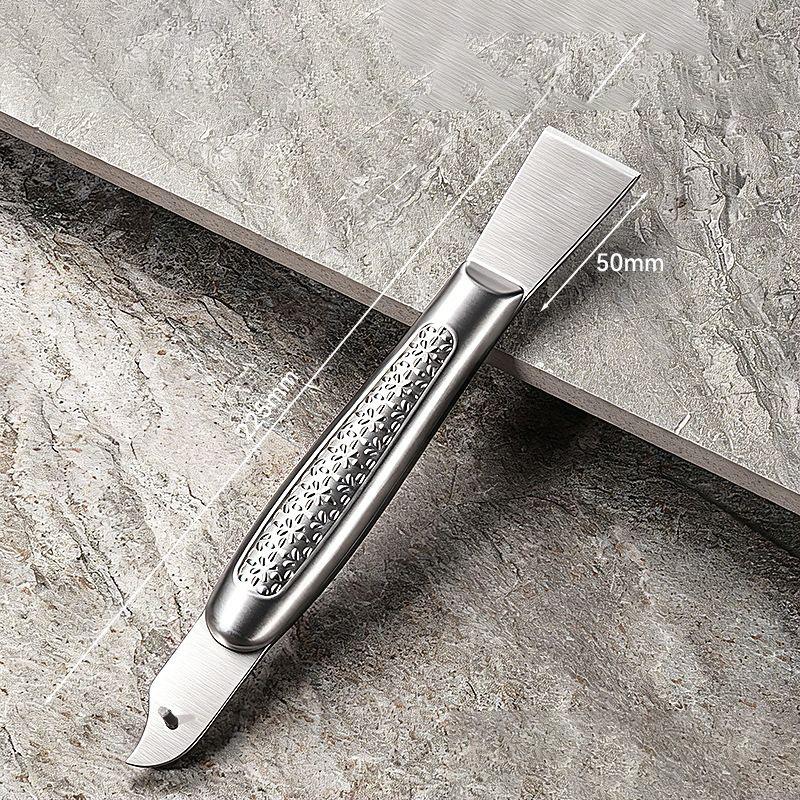 Professional Tile Gap Repair Hook Knife Stainless Steel Ceramic Tile Gap Cleaner Scraper Floor Nail Pullers Motorcycle Hand Tool