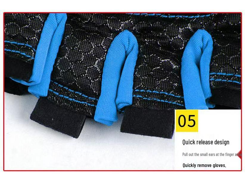 Unisex Non-slip Half Finger Fitness Gloves with Wrist Support for Outdoor Sports