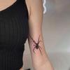 1 Hoja Pegatinas de Tatuaje Temporal Impermeables de Araña, Impermeables de Larga Duración para Una a Dos Semanas, Para Brazo, Pierna