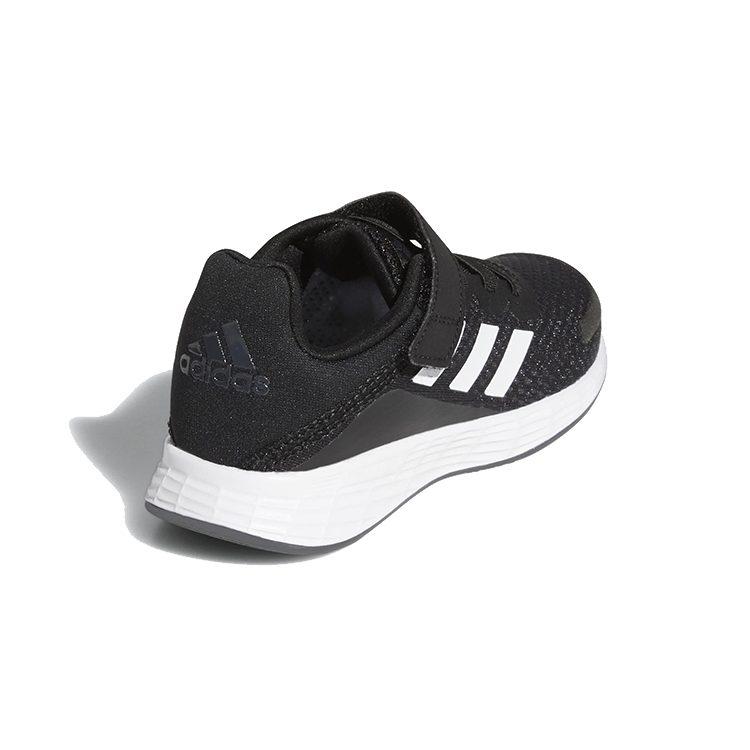 adidas Duramo Sl Breathable Low Top Running Shoes Black White Children Aged 3 7 Years Old FX7314