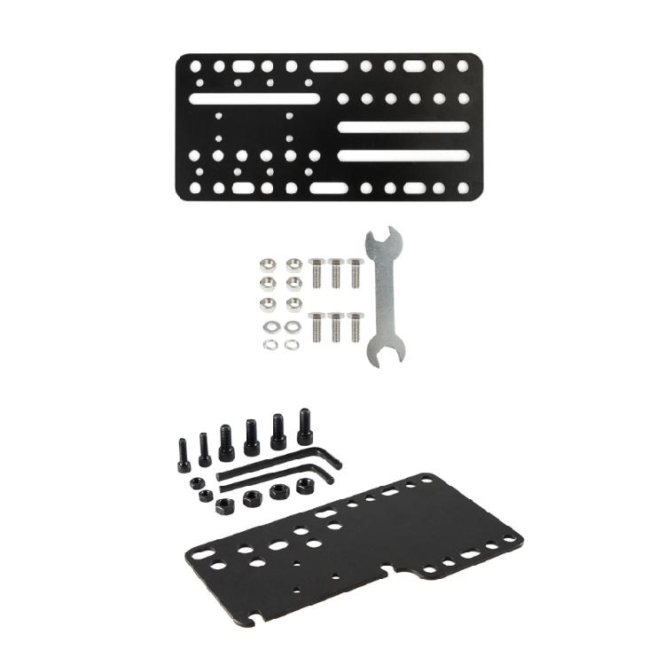 Aluminum Gaming Handbrake Mounting Bracket Quick Install USB Adapter Plate For G27 G29 T500 PC Racing Simulation