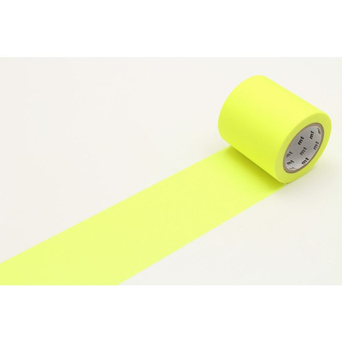 Masking Tape MT Casa Uni 5 Cm Fluorescent Yellow - Shocking Yellow