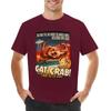 customs design your own oversized t shirts for The Giant Cat Crab T-shirt summer tops hippie clothes  harajuku