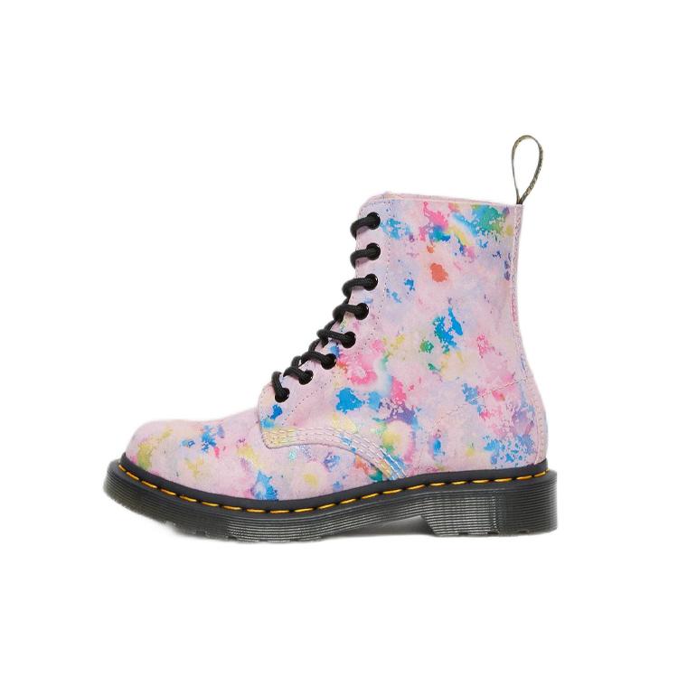 

Новые Dr.Martens 1460 Pascal Rainbow Замшевые Ботинки на шнуровке Розовые Женские 27245650 36