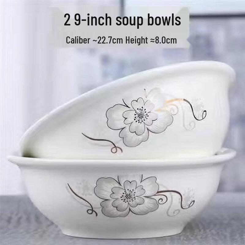 Ceramic Soup and Noodle Bowl Set