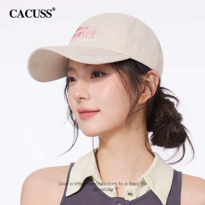 CACUSS Cartoon Embroidered Cotton Baseball Cap One Size (57-59cm)