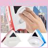 Double Sided Magnetic Glass Wiper With Water Storage Sponge For Thorough Cleaning