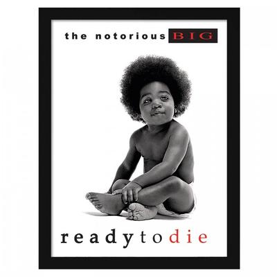 The Notorious B.I.G Gerahmtes Poster