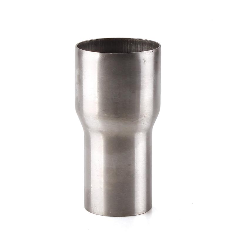 OD:2" 2.2'' 2.5'' 3'' Universal Stainless Steel Car Exhaust Reducer Connector Pipe Tube Adapter Intake Pipe Connection Joint