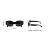 Celine Logo Design Cat Eye Sunglasses Unisex sunglasses Glossy-Black CL40238U_01A_55