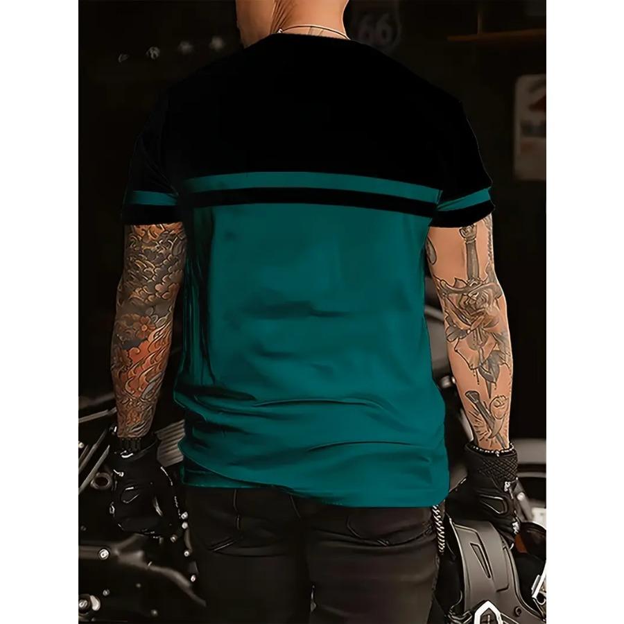 Men Geometry 3D Print T-shirts for Women Stretch Polyester Casual Short Sleeve Tops Summerwear