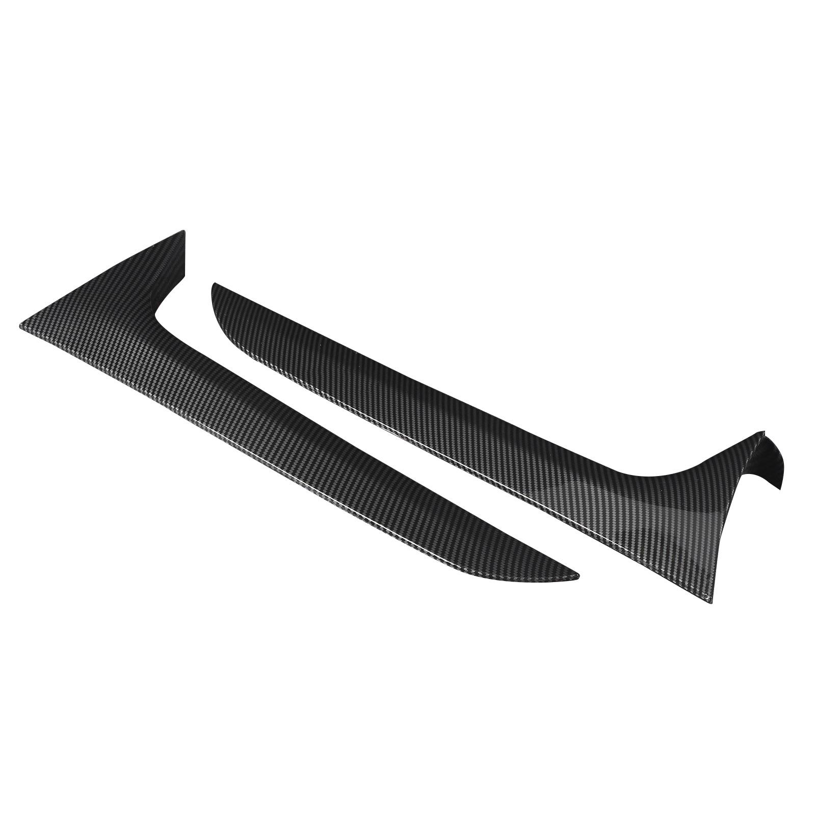 

2PCS Rear Window Side Trim Carbon Fiber Style Replacement for A6 C7 Allroad TDI 2012‑2018