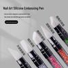 Crystal Diamond 5-Piece Double-Ended Silicone Dotting and Embossing Pen Set